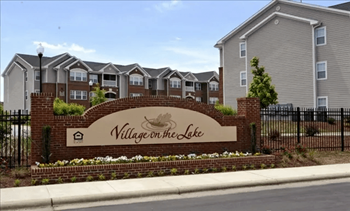 VOTL entrance at Village on the Lake Apartments, Spring Lake, NC